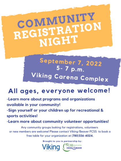 Community Registration Night